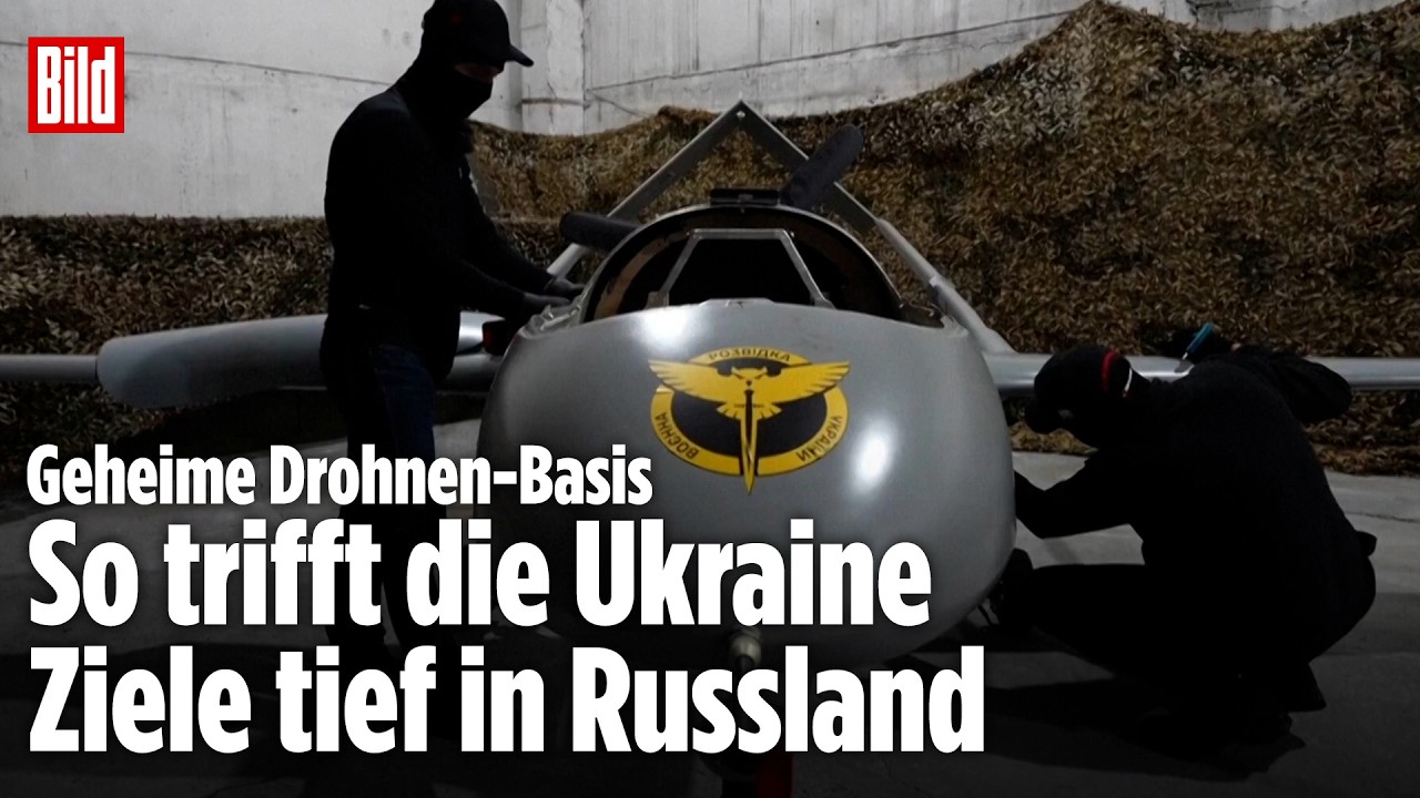 Geheime Einblicke in die Waffen-Schmiede: Hier baut die Ukraine ihre Russland-Drohnen
