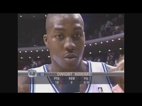 Dwight Howard 18 Points Vs. Raptors, 2004-05.