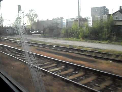 Jízda vlakem Os 2517 (ČD 451) - Trať 221, 21. 4. 2011
