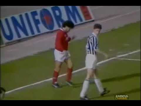 Maradona vs Juventus in UEFA Cup 1988-89 (Away)