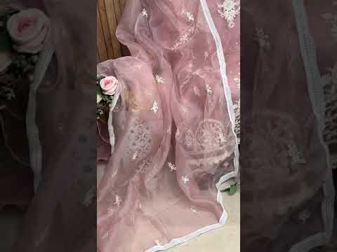 Mehboob Tex 1199 Organza Wholesale Pakistani Suit Catalog – product video thumbnail