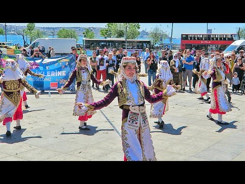 Turkish Folk Dance Festival in Beşiktaş, Istanbul 2019