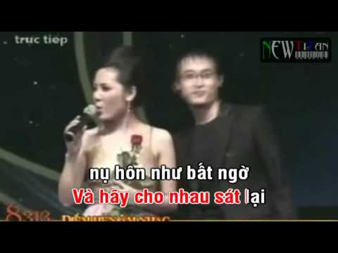 Karaoke Cơn mưa tình yêu   Hà Anh Tuấn; Phương Linh