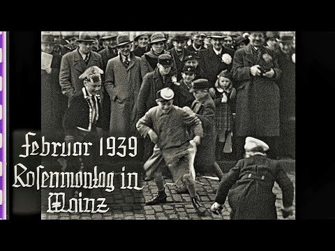 Mainz 1939 - Der letzte Rosenmontagszug vor dem Krieg - The last carnival parade prior to wwII