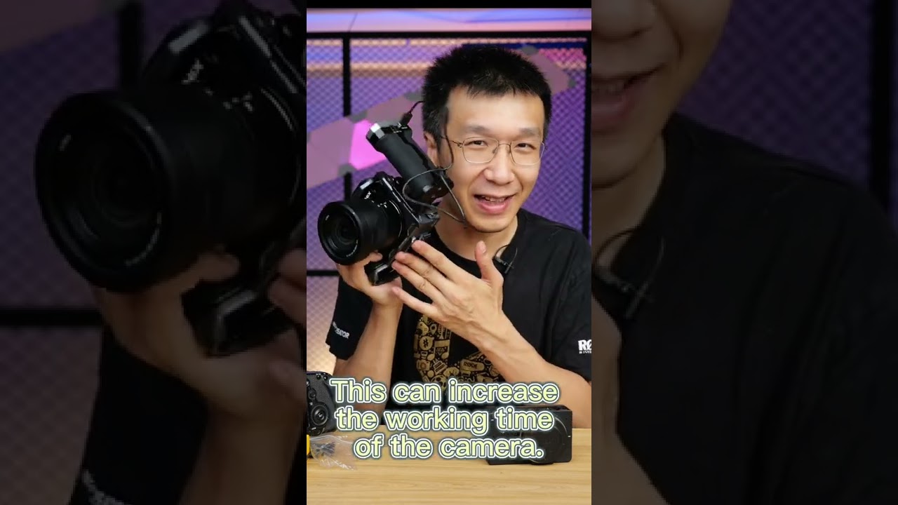 Watch video #ANDYCINE H1 Universal #Battery Handle #Grip with Power Bank for #Cameras Now #ANDYCINE H1 Universal #Battery Handle #Grip with Power Bank for #Cameras