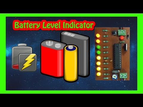 battery level indicator for smart home Video