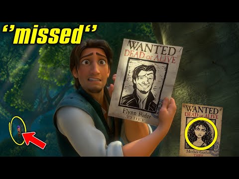 Mother Gothel Was SECRETLY Meg From Hercules?! 😨☀️  10 Hidden Things You Didn’t Notice in Tangled 😳✨