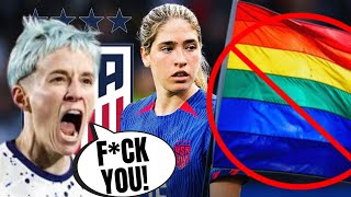 USWNT Player BOOED By Woke Fans After Megan Rapinoe ATTACKS Her For Anti-Trans Post