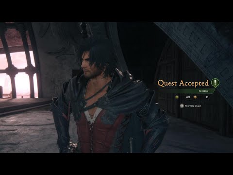 FFXVI 4K Side Quest : Priceless - Clive Give Jill Present