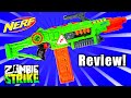 NERF REVIEW Zombie Strike Revoltinator Chrono Range And Accuracy Tests