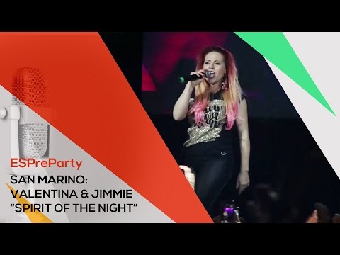 ESPreParty Madrid 2017 | San Marino - Valentina Monetta & Jimmie Wilson - Spirit of the night
