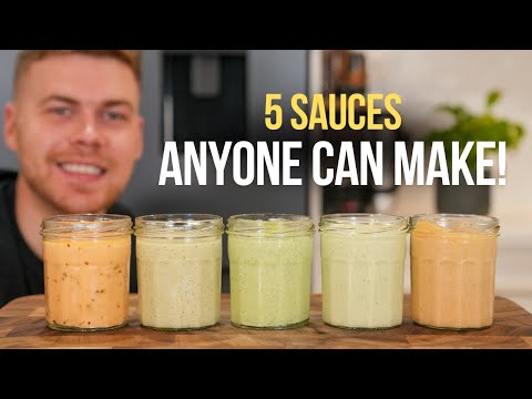 5 Sauces ANYONE Can Make to INSTANTLY Level Up Your Cooking