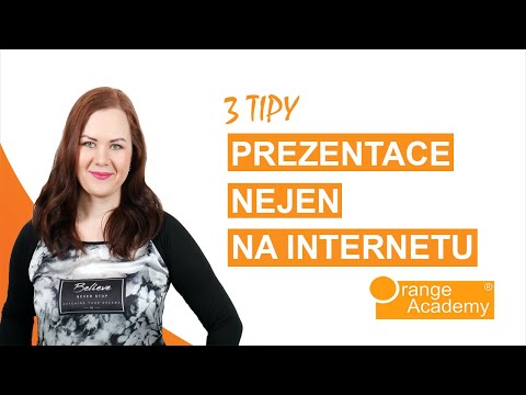 Prezentace na internetu | Kam umístit životopis? | Orange Academy