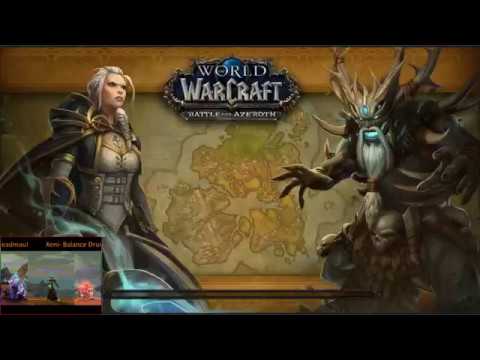 CrazieX - BFA M+ (18 Waycrest Manor) [ฺBalance Druid] No Voice