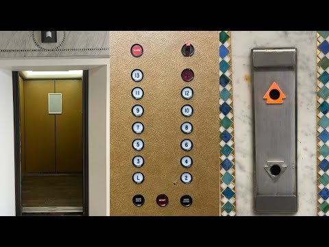 INSANE PREDOOR: Incredible Otis Autotronic Elevators @ City Club Building - Cleveland, OH.