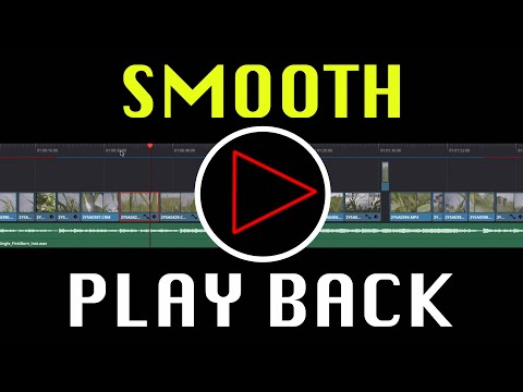 How to get SMOOTH REALTIME playback in DaVinci Resolve 17 for H.265 10 Bit VIDEO