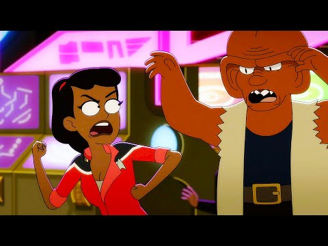 Mariner Starts A Fight With Ferengi Biker Gang - Star Trek Lower Decks 4x06