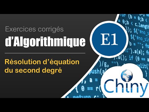 Equation du second degré Exercice d algorithmique