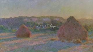 a playlist for reading while enjoying the quiet beauty of the garden