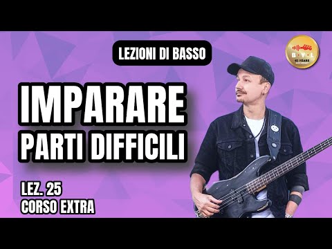 Lezioni di Basso #25 Corso Extra - Comprendere parti complesse