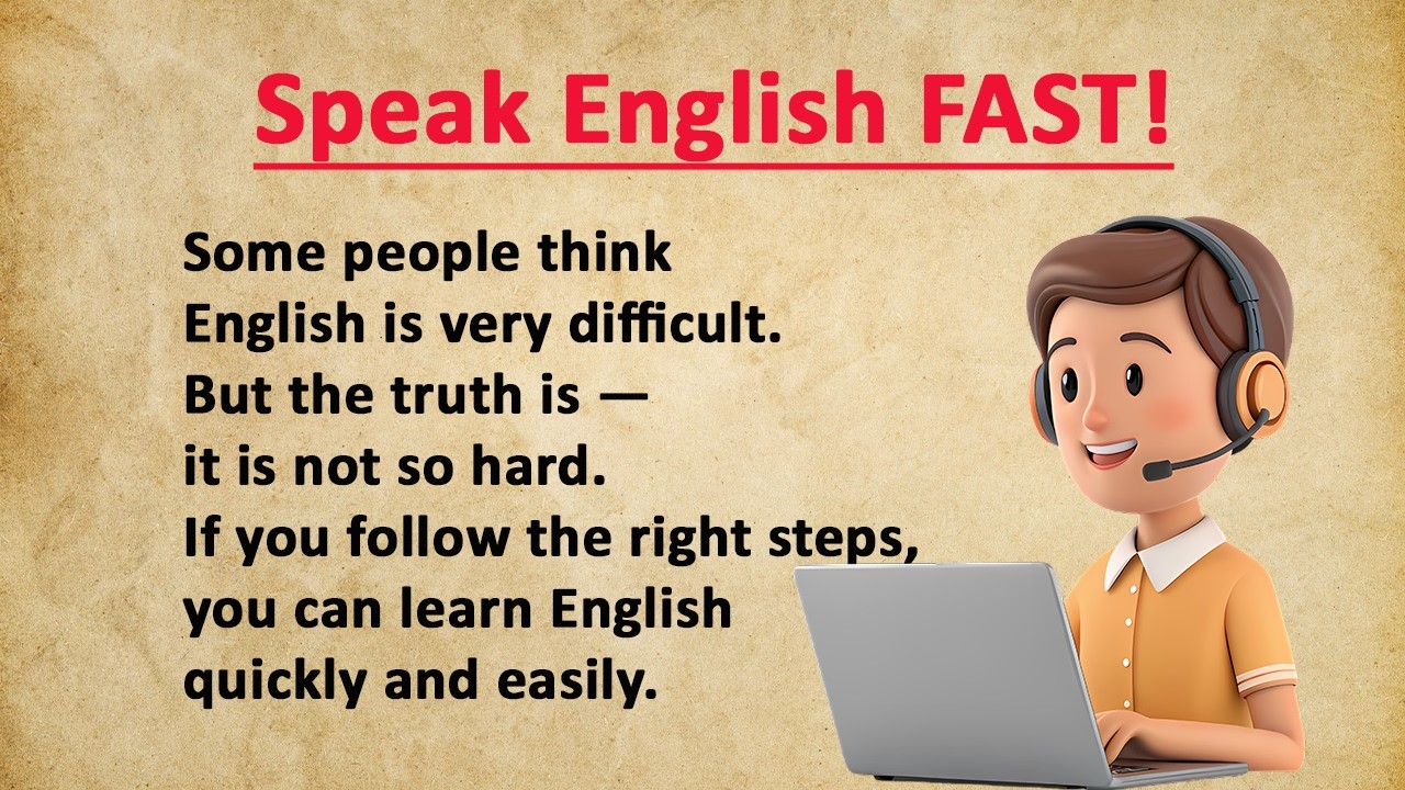 Practice Shadowing: How to Learn English Fast | Daily Practice Method ...