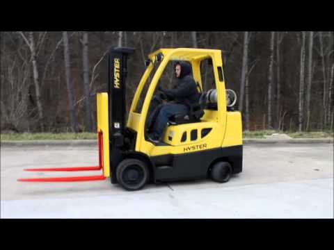 7000 LB CAPACITY, 2011 HYSTER S70FT , PROPANE FORKLIFT