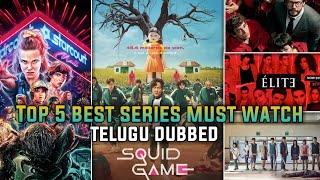 Telugu dubbed best Netflix web series / top 5 best web series