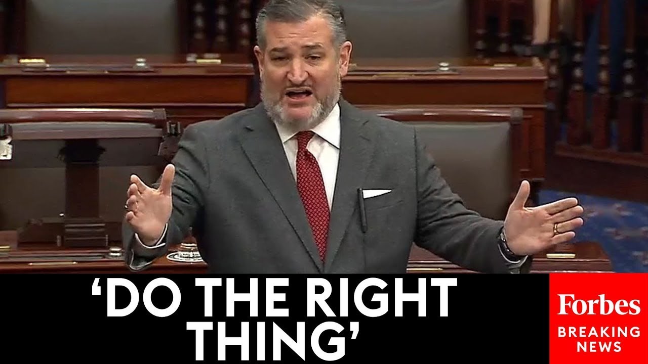 WATCH: Ted Cruz Calls On Fellow Senators To Back Social Security-Related Amendment
