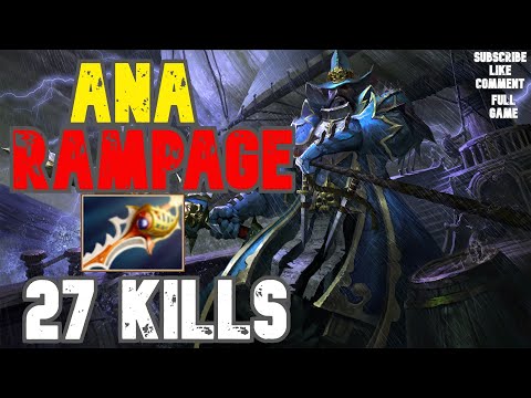 ANA MID Kunka Totally Ownage  [ One Shot Rapier Rampage ] DotA 2