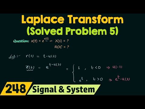 Laplace Transform Solved Problem 5