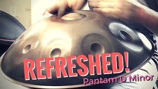 Refreshed! Pantam D Minor / Meraki Kurd9 - Jean-Matthieu Bourgeot - Handpan no PANArt Hang (HD)