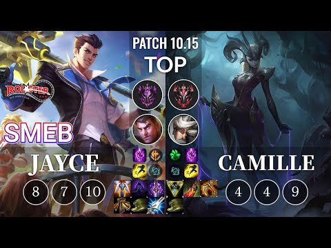 KT Smeb Jayce vs Camille Top - KR Patch 10.15