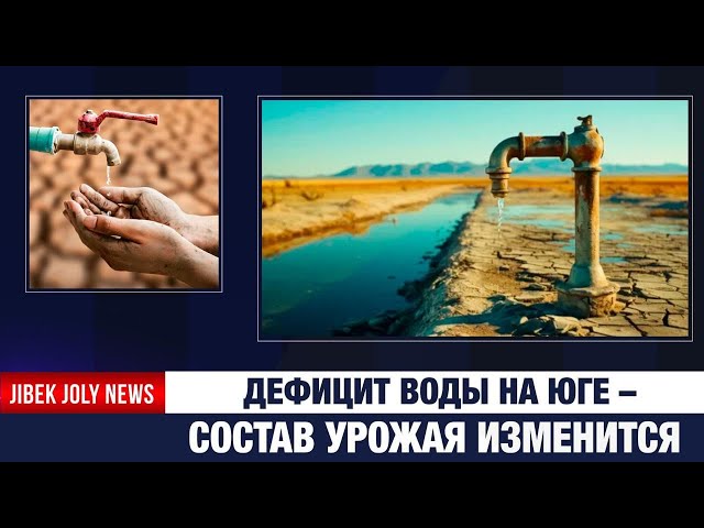 Нехватку воды прогнозируют на юге Казахстана
