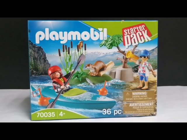 Vídeo relacionado con PLAYMOBIL 70035 StarterPack Aventura en Canoa, Multicolor (70035)