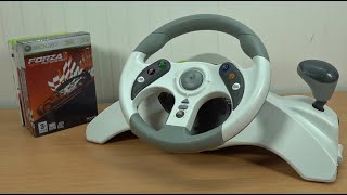 Incredible Racing Simulator FUN ..  Madcatz Wheel Xbox 360 Testing