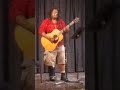 Singer/Guitarist Cassendre Xavier sings "A Little Bit of Love" at 2019 Black Women's Arts Festival