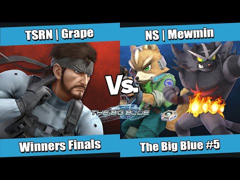 The Big Blue #5 Winners Finals - TSRN | Grape (Snake) vs NS | Mewmin (Fox, Incineroar)