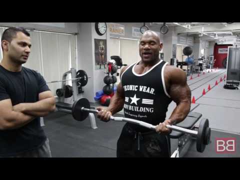 How to: EZ Bar BICEP CURLS with Fred BIGGIE Smalls (Pro Series)