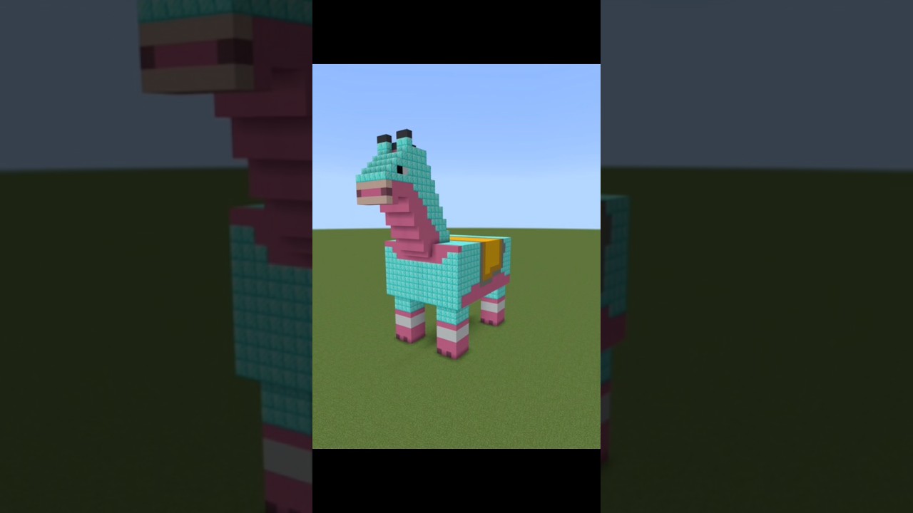 馬と豚を混ぜると？#minecraft #shorts #はやりのやつ #バズれ