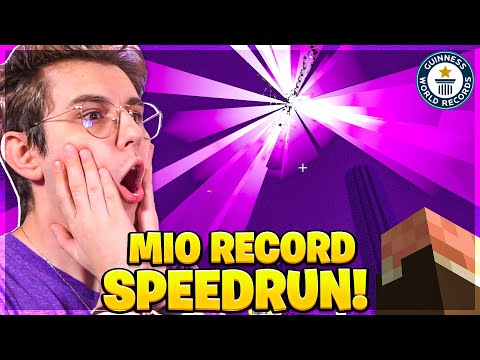 I FINISHED MINECRAFT IN 30 MINUTES! RECORD SPEEDRUN!