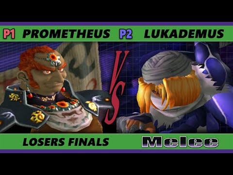 S@X 421 Losers Finals - Prometheus (Ganondorf) Vs. Lukademus (Sheik) Smash Melee - SSBM