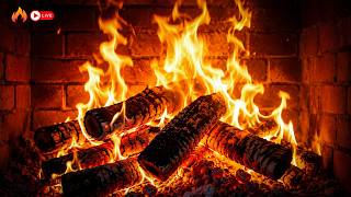 Melt Anxiety Away with Pure Fireplace | Clean Wood Crackling Sounds (No Music)
