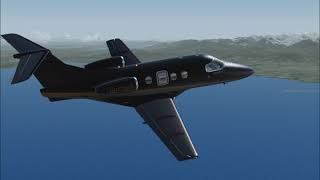 Flying the Phenom 100 in FSX Steam Edition (part one: departure)