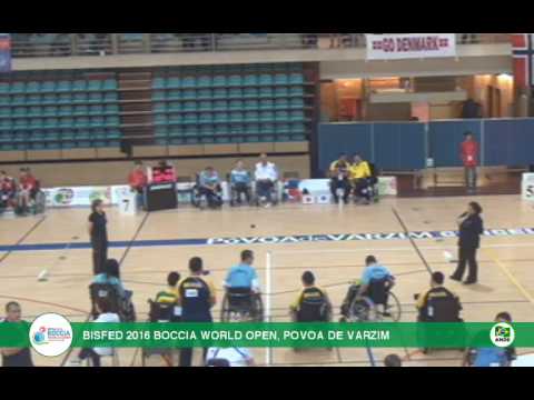 BRASIL no BISFED 2016 BOCCIA WORLD OPEN - POVOA DE VARZIM