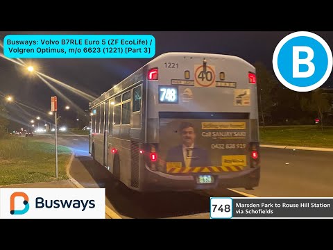 Busways: Volvo B7RLE Euro 5 (ZF EcoLife) / Volgren Optimus, m/o 6623 (1221) [Part 3]