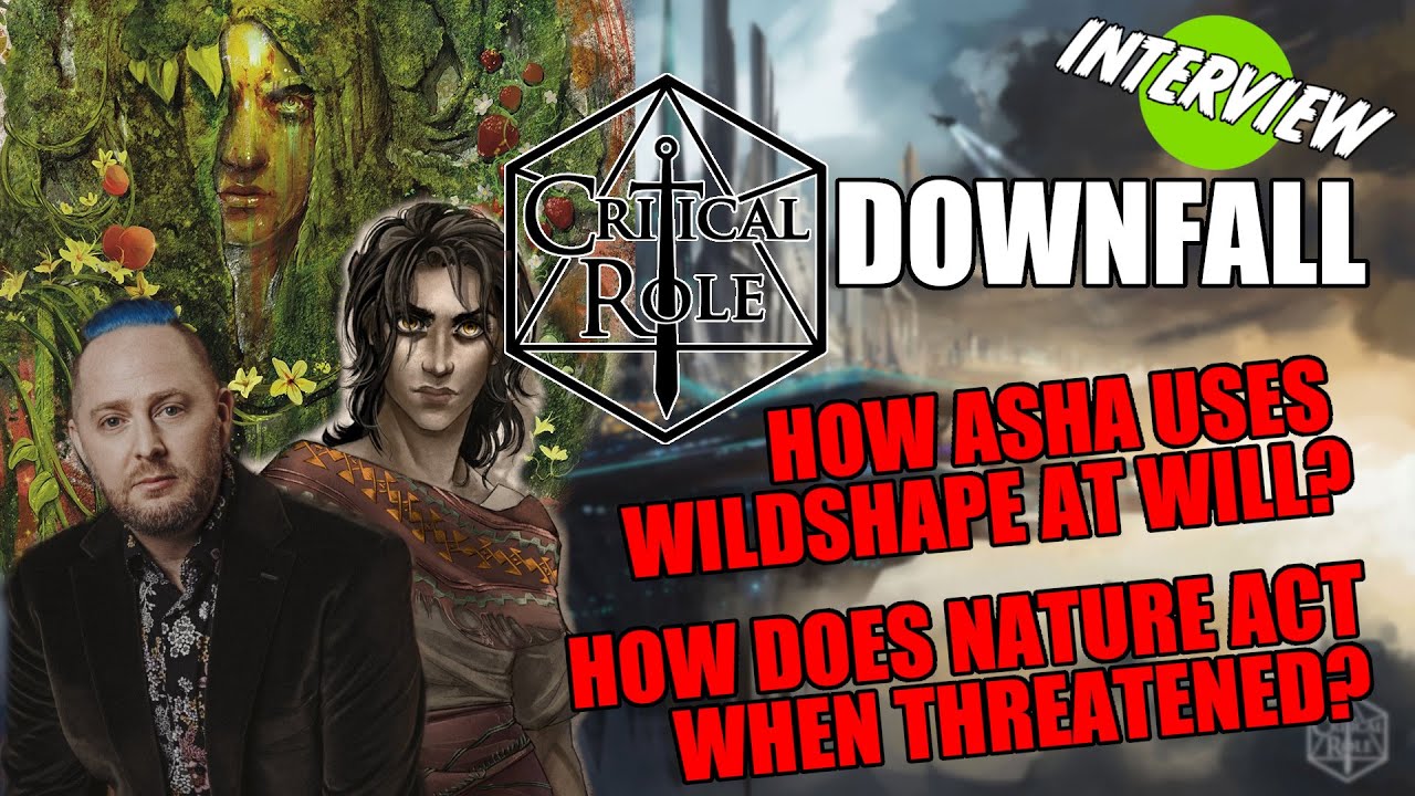Taliesin Jaffe Discusses Asha of Critical Role Downfall And How To Be A Good TTRPG Player
