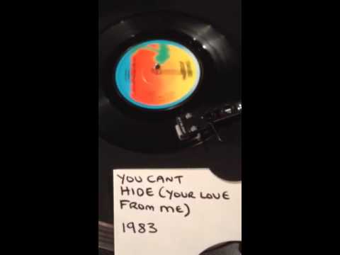 David Joseph - You Can't Hide ( Your Love From Me ) From 1983 . ( Vinyl 45 )