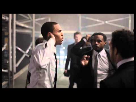 Chris Brown - Turn Up the Music Behind the scenes set