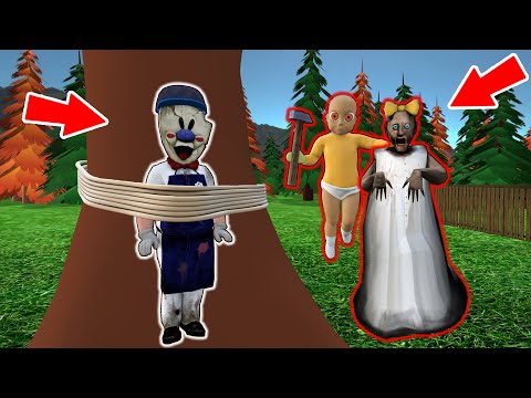 Granny vs *Baby In Yellow* vs Ice Scream - funny horror school animation (p.110)