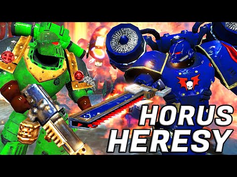HORUS HERESY – Night Lords vs Salamanders (Astartes mod) | WH40K: Dawn of War II: Retribution